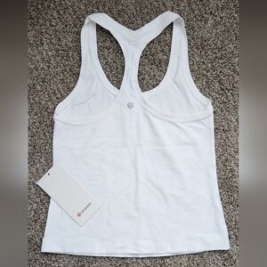 NWT Lululemon Cool Racerback Short Tank TopNulu - White - Size 6